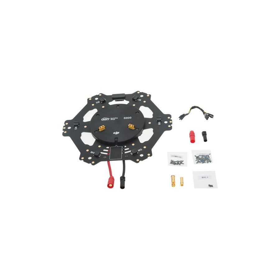 DJI S900 Spare Part 14 Center Frame Bottom Board For DJI Spreading Wings S900 Hexacopter dron Professional Aircraft multi-rotor