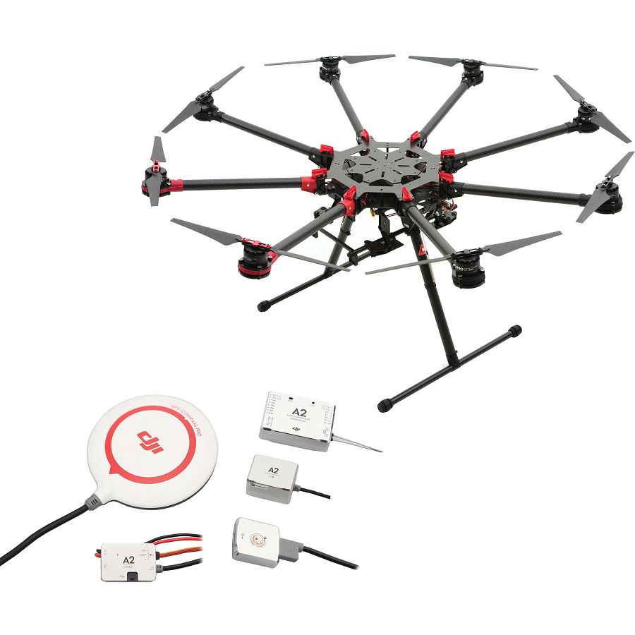 DJI Spreading Wings S1000+ & A2 Flight Controller Combo Octocopter dron Professional Aircraft multi-rotor