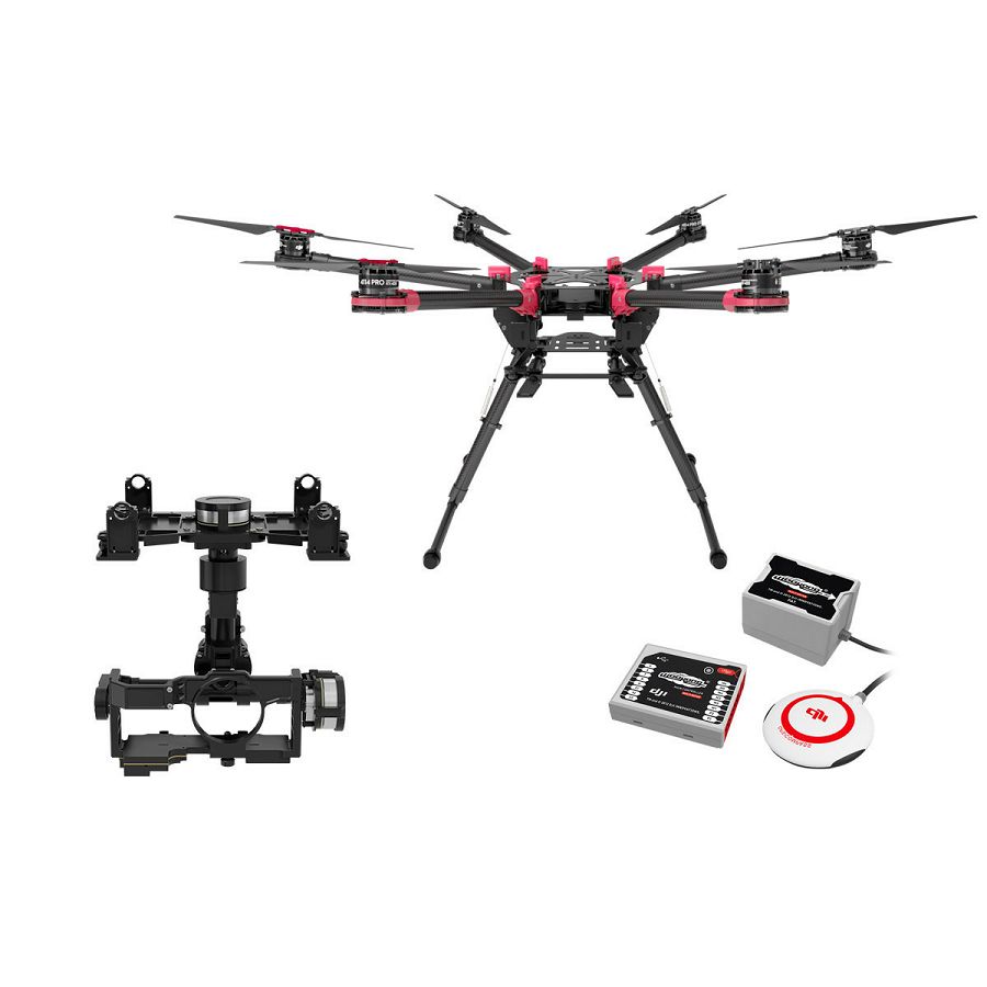 DJI Spreading Wings S900 + WKM + Z15 Zenmuse N7 Gimbal Combo dron Professional Aircraft multi-rotor Hexacopter WooKong-M Flight Control System Gyroscope