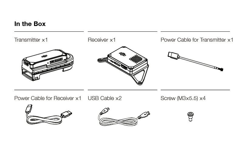 DJI SRW-60G short range video transmitter