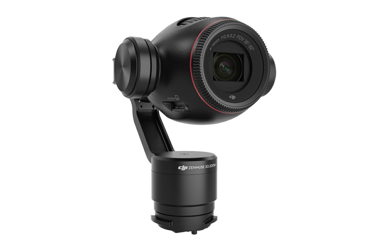 DJI Zenmuse X3 4K 12MP 7x Zoom Camera and 3-Axis Gimbal