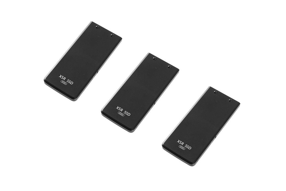 DJI Zenmuse X5R Spare Part 2 SSD Combo 3x SSD 512GB