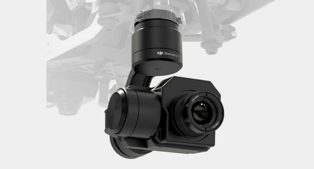 DJI Zenmuse XT Thermal Camera ZXTA09SP 640x512 9Hz (Slow frame) Lens 9mm objektiv termovizijska kamera (point temperature measurement model)