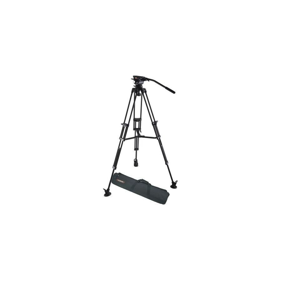 E-Image EG03A2 Two Stage Aluminum Video Tripod + GH03 Head