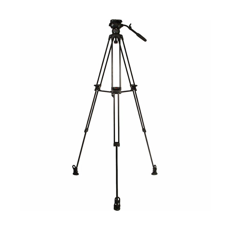 E-Image EG06A2 2-Stage Aluminum Tripod + GH06 Video Fluid Head HD Kit