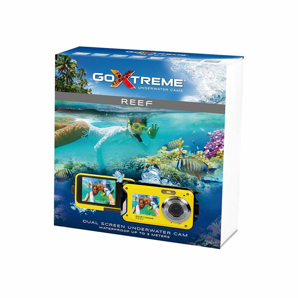 Easypix GoXtreme Reef yellow podvodni vodonepropusni digitalni fotoaparat do 3m Waterproof digital camera