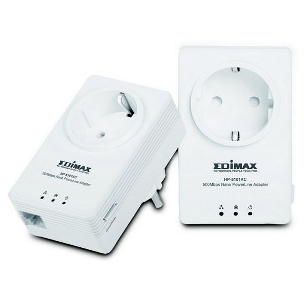 Edimax 500M Nano PowerLine adapter kit s utičnicom