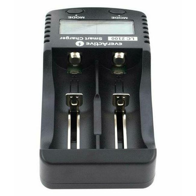 EverActive LC-2100 Charger punjač za Li-Ion baterije 14500, 14650, 16340, 17500, 17670, 18350, 18500, 18650, 22650, 25500, 26650