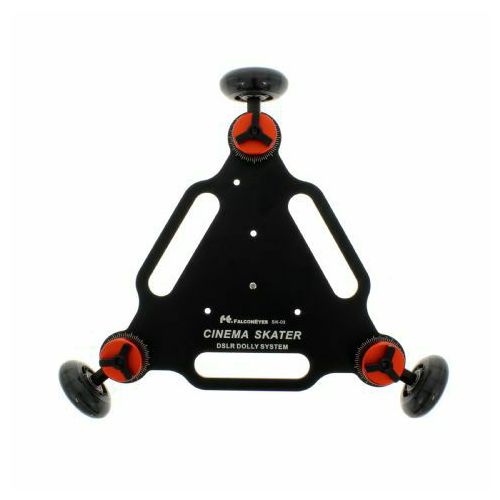 Falcon Eyes Camera Dolly Triangle SK-03 video klizni skater s 3 rote za fotoaparate i kamere