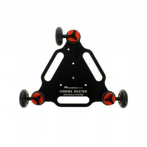 Falcon Eyes Camera Dolly Triangle SK-03 video klizni skater s 3 rote za fotoaparate i kamere