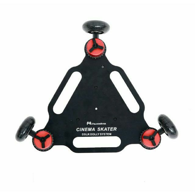 Falcon Eyes Camera Dolly Triangle SK-03 video klizni skater s 3 rote za fotoaparate i kamere