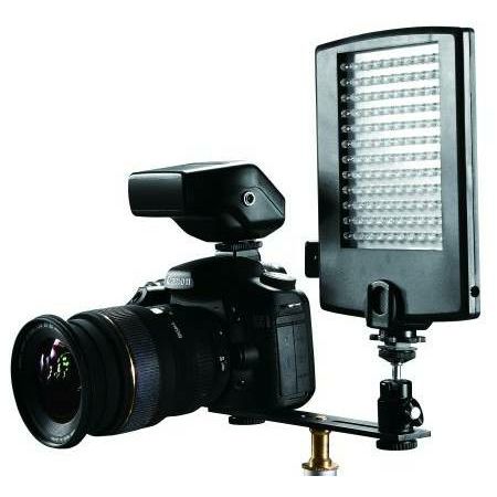 Falcon Eyes DV-120FV LED Lamp with Flash on Penlite