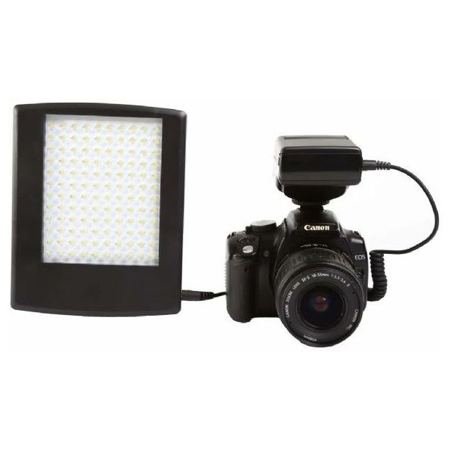 Falcon Eyes DV-120FV LED Lamp with Flash on Penlite