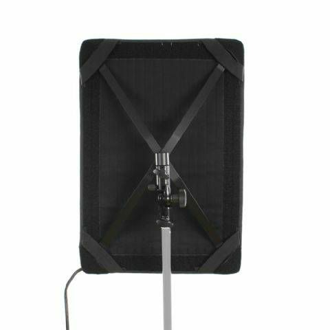 Falcon Eyes Flexible LED Panel KIT RX-12T 30x45cm + Softbox + Honeycomb Grid RX-12SB+HC + Diffusor Dome RX-12OB + stalak LMC-1900 221cm