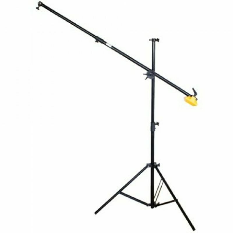 Falcon Eyes Light Boom Arm + Light Stand + Counterweight LSB-2 108-186cm 5kg aluminijski studijski stalak s utegom i produljenom rukom kranom za bljeskalice i utegom za protutežu