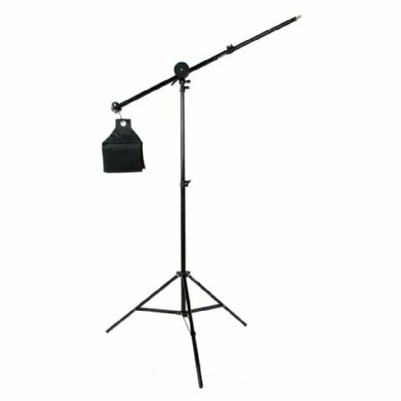 Falcon Eyes Light Boom Arm + Light Stand LSB-3 80-230cm 5kg aluminijski studijski stalak s produljenom rukom kranom za bljeskalice