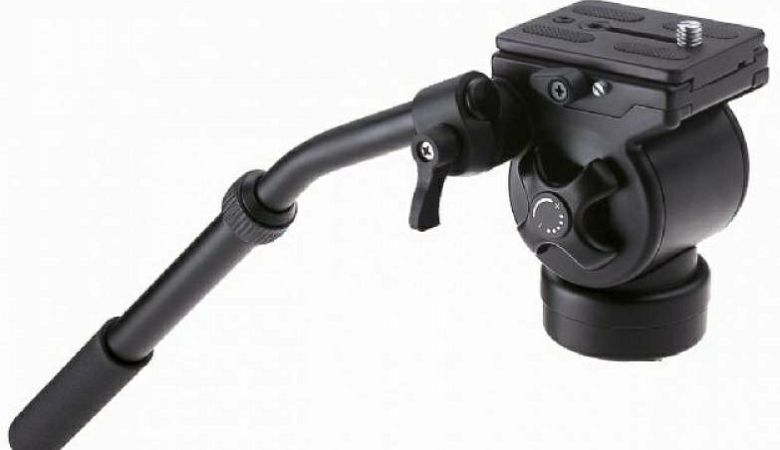 Falcon Eyes VT-8801 122cm 6kg + VH-1 Fluid Damped Pan Head komplet tripod aluminijski video stativ s fluidnom glavom