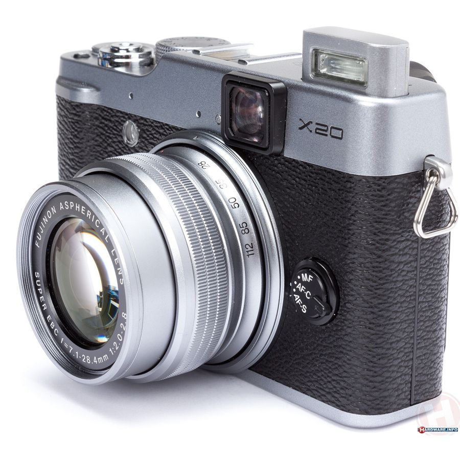 FUJI FINEPIX X-20 Silver Fujifilm X20 4X Manual F2.0-F2.8, X-Trans 2 PD (12m, 2/3"), 2.8" LCD 460K + OVF