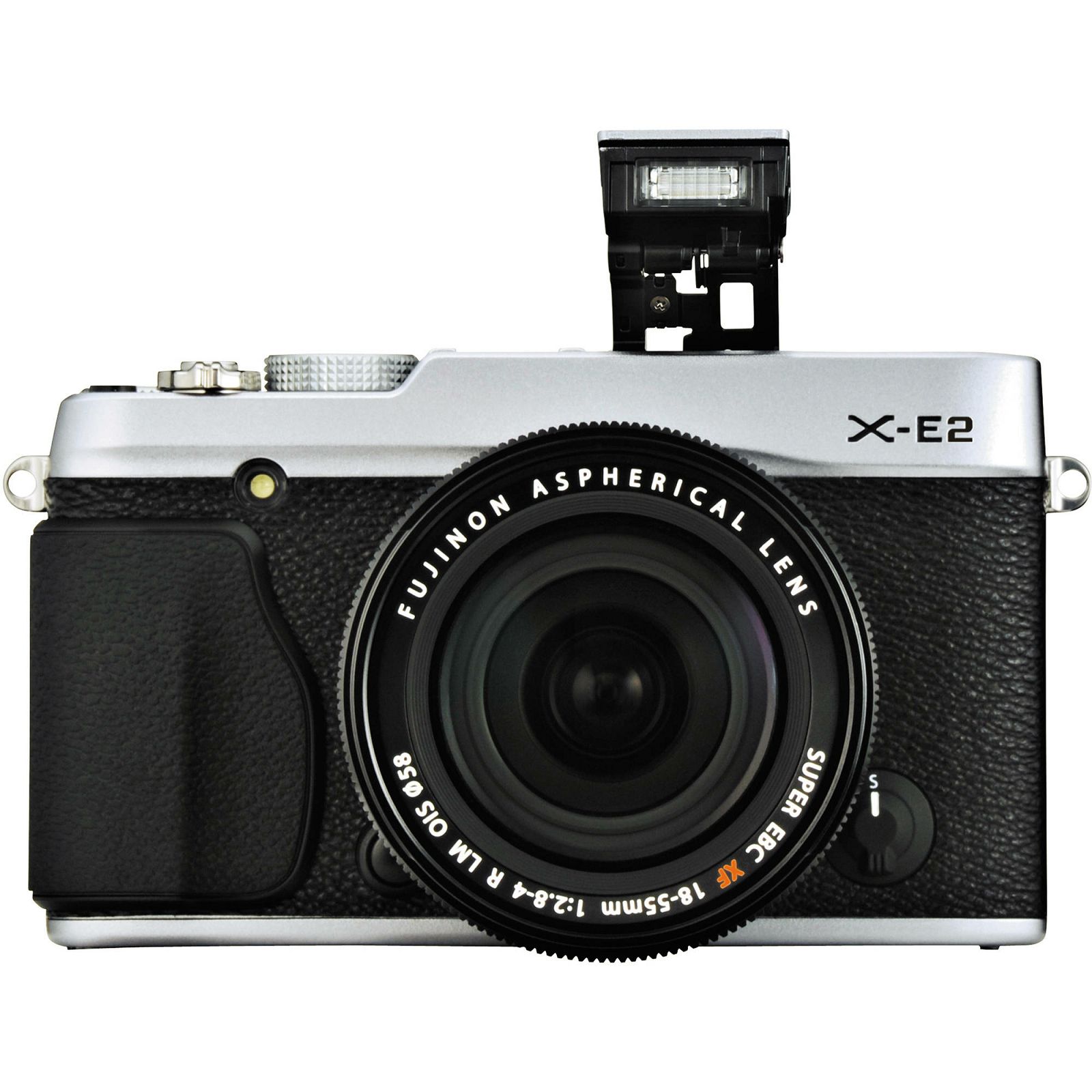 Fuji Finepix X-E2 + 18-55mm f2.8-4 OIS KIT srebreni Fujifilm fotoaparat Body + lens Fujinon 18-55 2.8-4 16MP APS- Trans CMOS II, 3,0" LCD, 1,040K + OVF