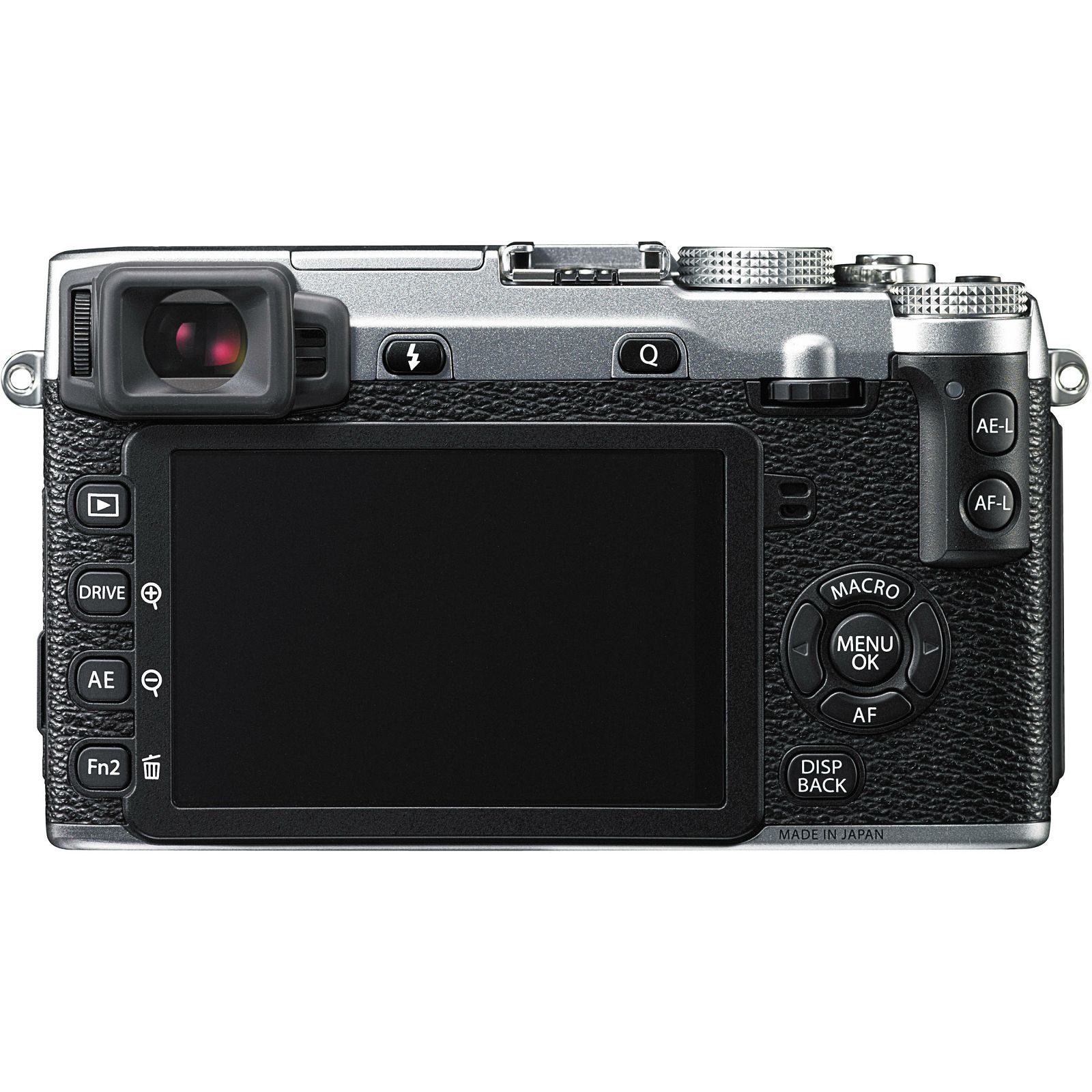 Fuji Finepix X-E2 + 18-55mm f2.8-4 OIS KIT srebreni Fujifilm fotoaparat Body + lens Fujinon 18-55 2.8-4 16MP APS- Trans CMOS II, 3,0" LCD, 1,040K + OVF