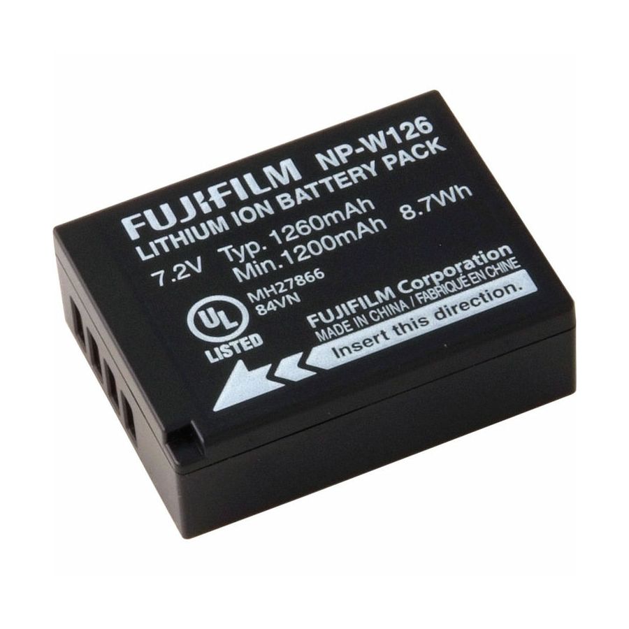 Fujifilm NP-W126 baterija za Fuji X-E1, X-M1, X-A1, X-Pro1, HS30EXR, HS33EXR, HS50EXR Lithium-Ion Rechargeable Battery