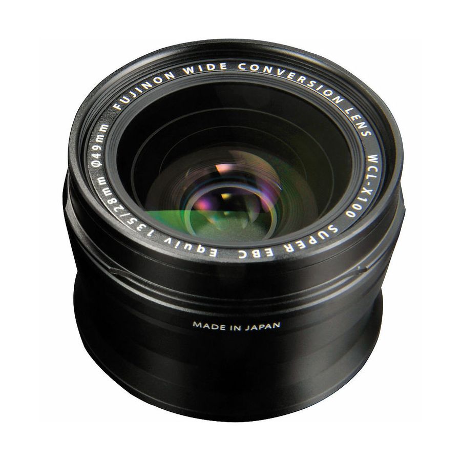 Fuji WCL-X100B Wide Angle Lens Black Fujifilm