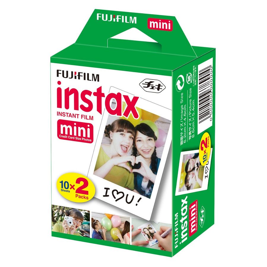 Fujifilm Instax Mini film foto papir 20 listova (2x10) 5.4x8.6cm za Fuji instant polaroidni fotoaparat 