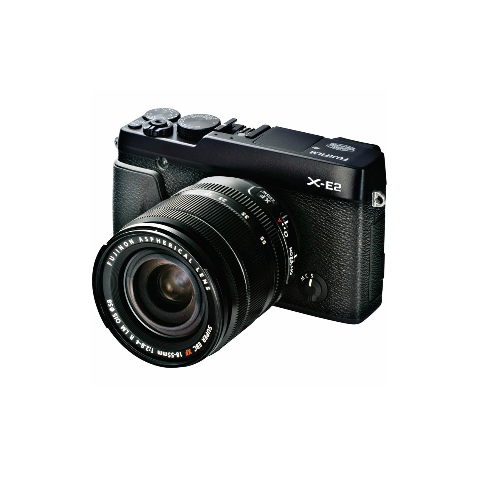 Fujifilm Finepix X-E2 18-55 f2.8-4 OIS Fujinon 18-55 black fuji fotoaparat + objektiv