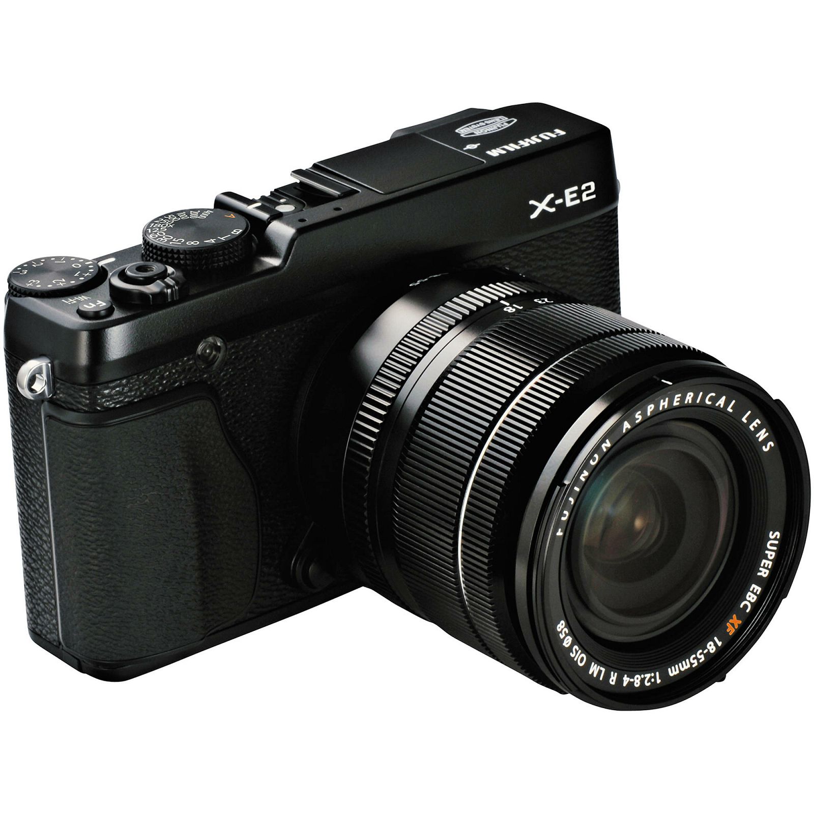 Fujifilm Finepix X-E2 18-55 f2.8-4 OIS Fujinon 18-55 black fuji fotoaparat + objektiv