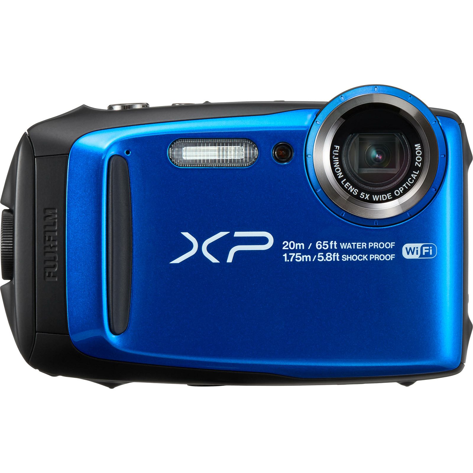 Fujifilm FinePix XP120 Blue Fuji XP-120 plavi vodootporni podvodni digitalni fotoaparat WiFi remote 5x zoom 16.4Mpx 28mm BSI-CMOS sensor Digital camera