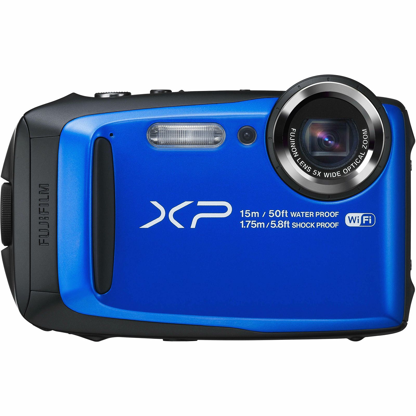 Fuji FinePix XP90 Blue Fujifilm XP-90 plavi vodootporni podvodni digitalni fotoaparat WiFi remote 5x zoom 16.4Mpx 28mm BSI-CMOS sensor Digital camera