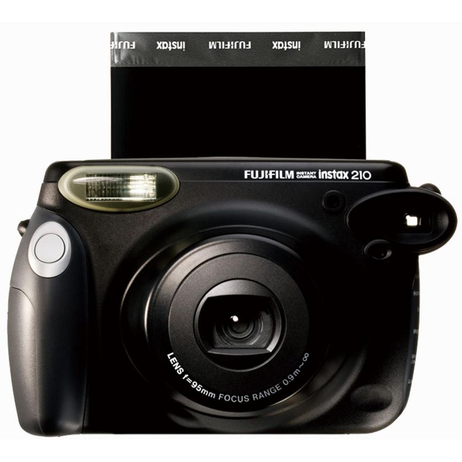 Fujifilm Instax 210 polaroid camera Fuji crni instant fotoaparat