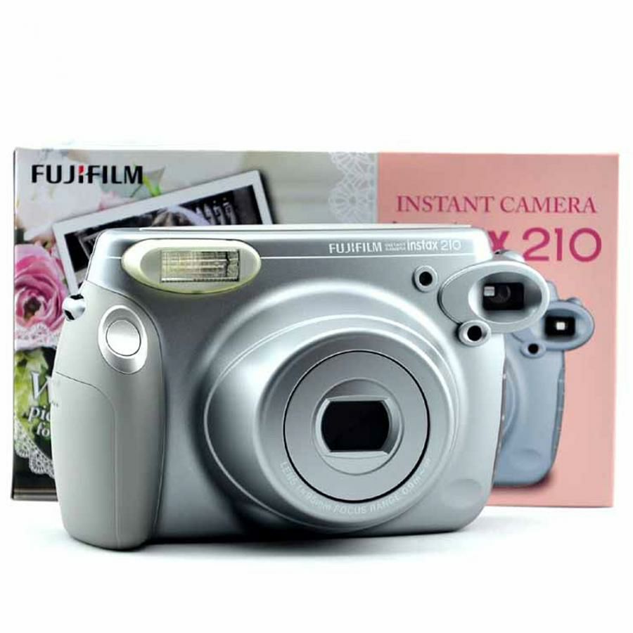 Fujifilm Instax 210 polaroid camera Silver Fuji srebreni instant fotoaparat