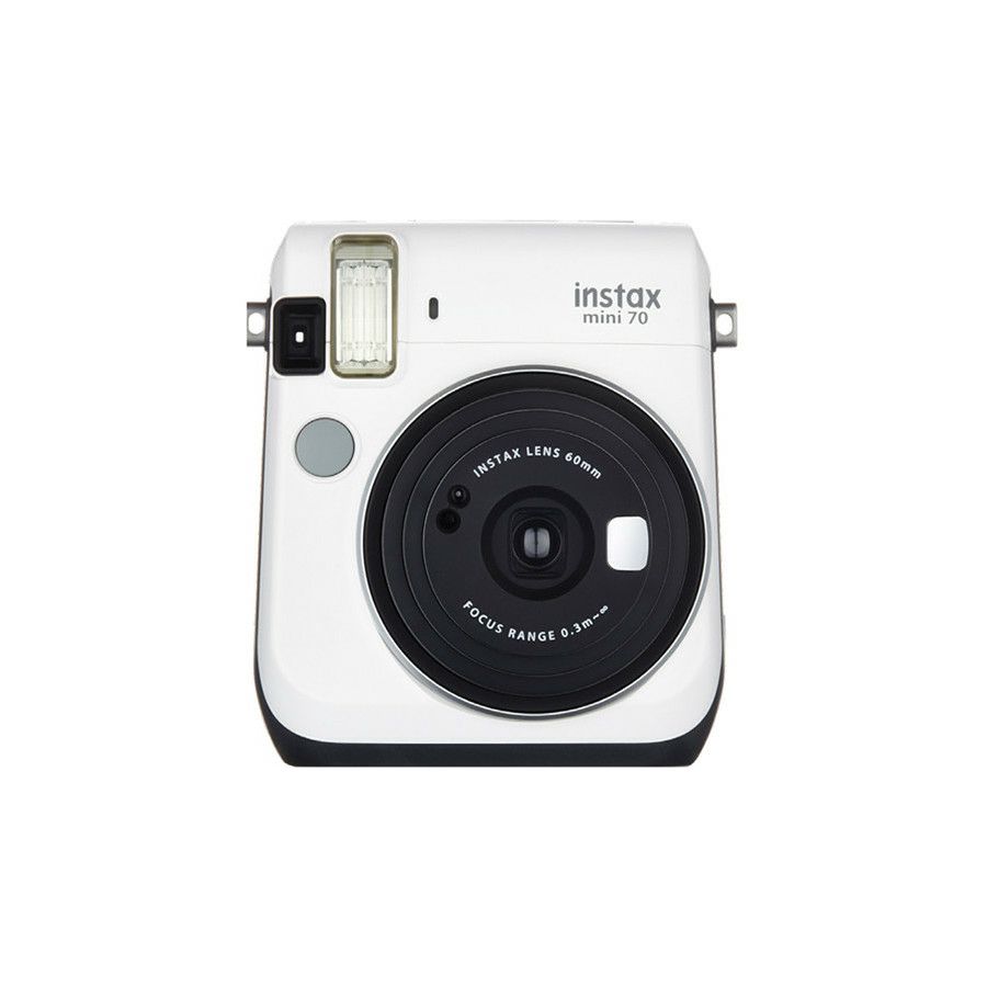 Fujifilm Instax mini 70 Instant Film Camera (Moon White) Bijela Fuji fotoaparat s trenutnim ispisom fotografije