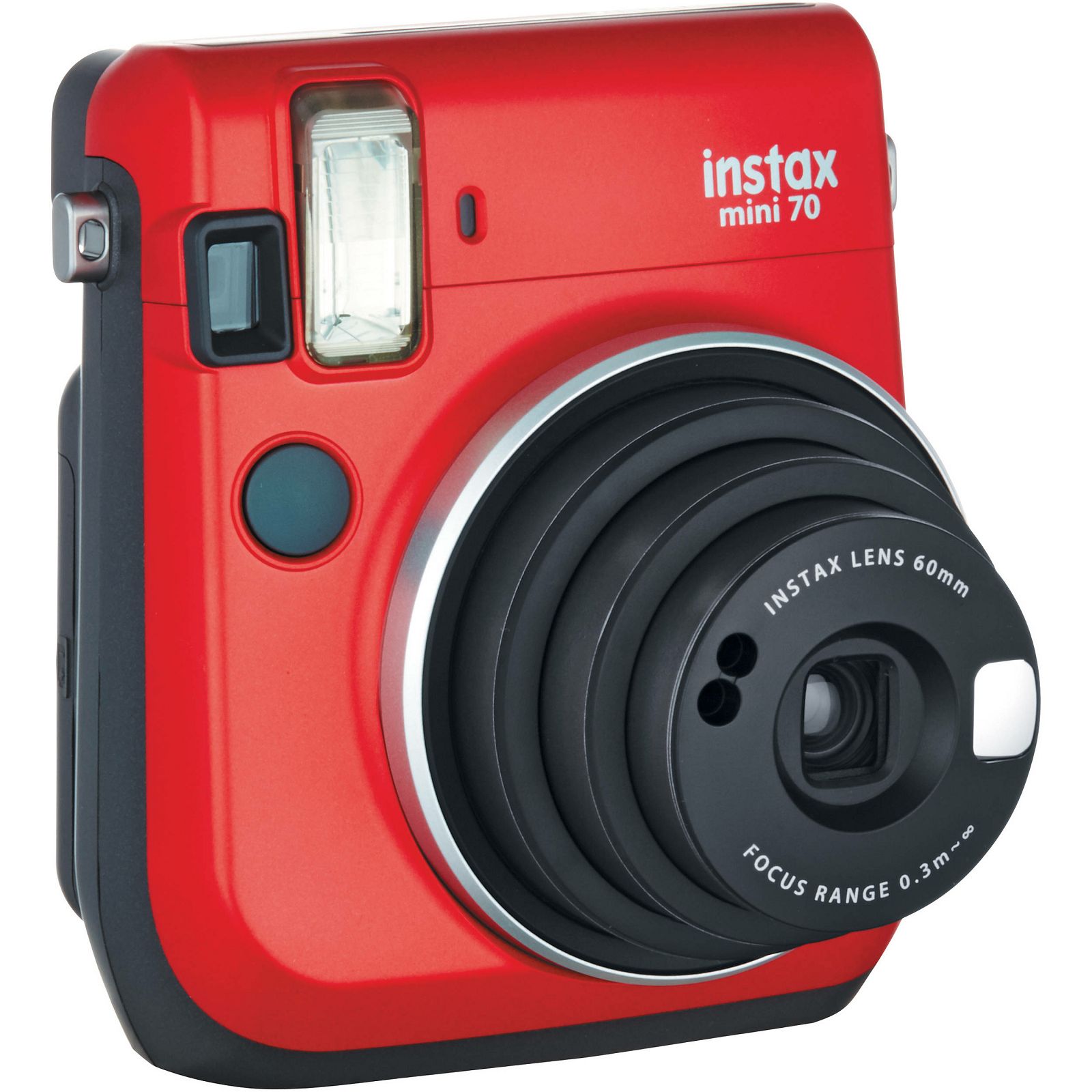 Fujifilm Instax mini 70 Instant Film Camera (Red) Crveni Fuji polaroidni fotoaparat s trenutnim ispisom fotografije