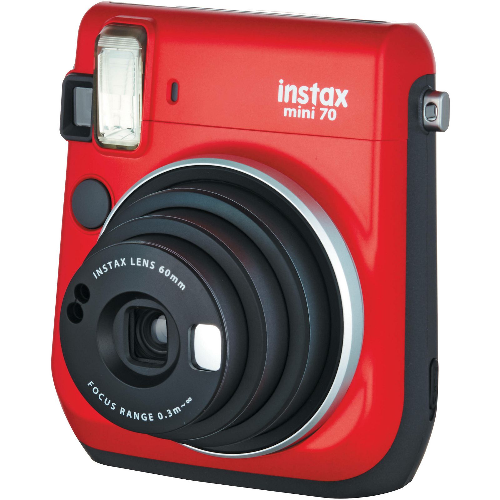 Fujifilm Instax mini 70 Instant Film Camera (Red) Crveni Fuji polaroidni fotoaparat s trenutnim ispisom fotografije