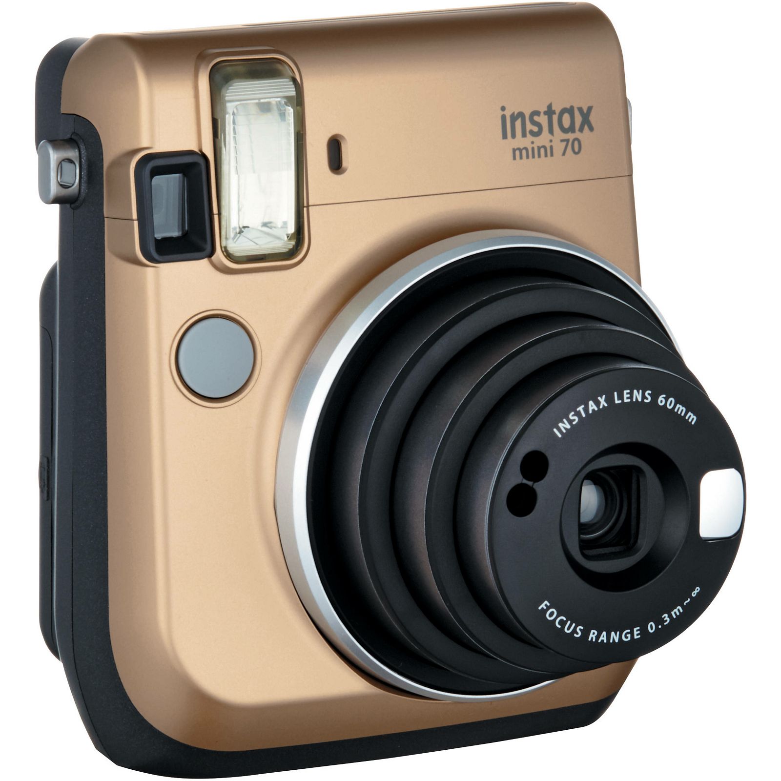 Fujifilm Instax mini 70 Instant Film Camera (Gold) Zlatni Fuji polaroidni fotoaparat s trenutnim ispisom fotografije