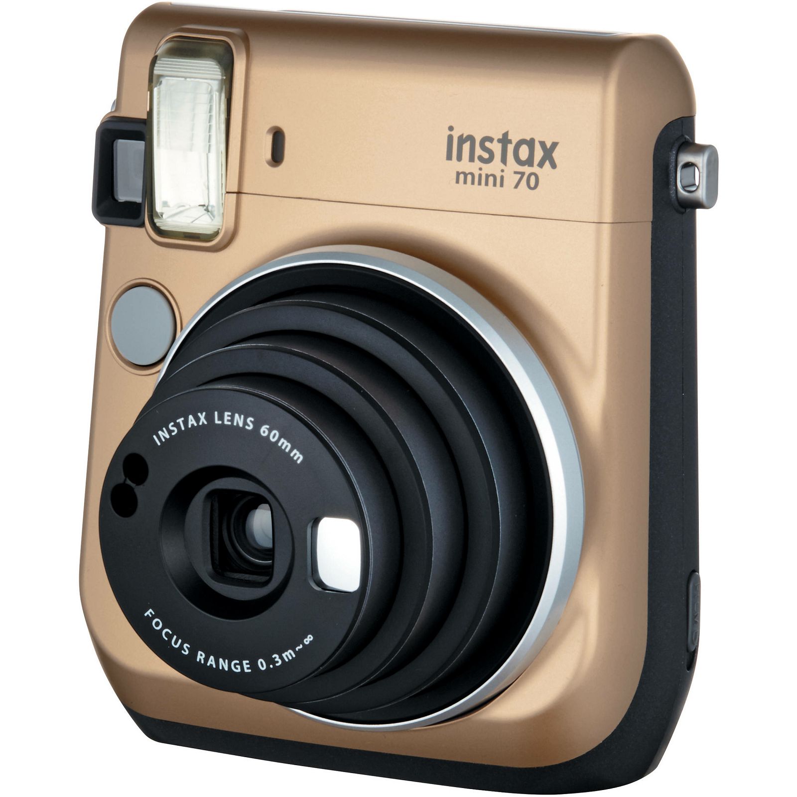 Fujifilm Instax mini 70 Instant Film Camera (Gold) Zlatni Fuji polaroidni fotoaparat s trenutnim ispisom fotografije