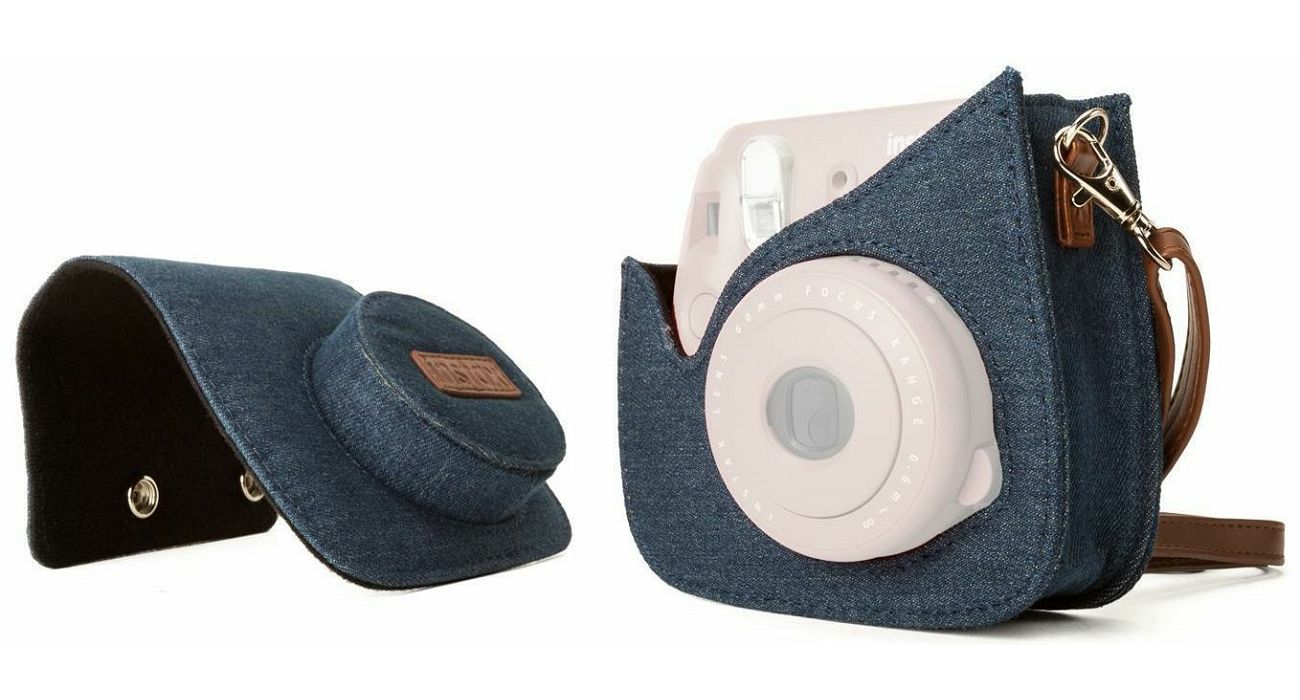 Fujifilm Instax Mini 8 Jeans Soft Case torbica futrola za Fuji polaroidni instant fotoaparat