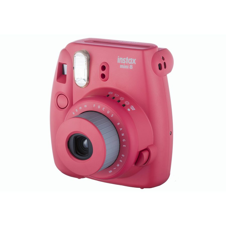 Fuji Instax Mini 8 polaroid Fuji malina Raspberry Instant Film Camera