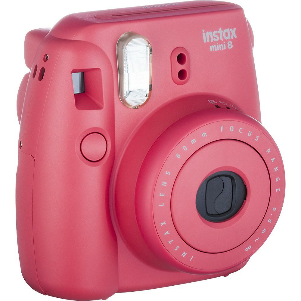Fuji Instax Mini 8 polaroid Fuji malina Raspberry Instant Film Camera