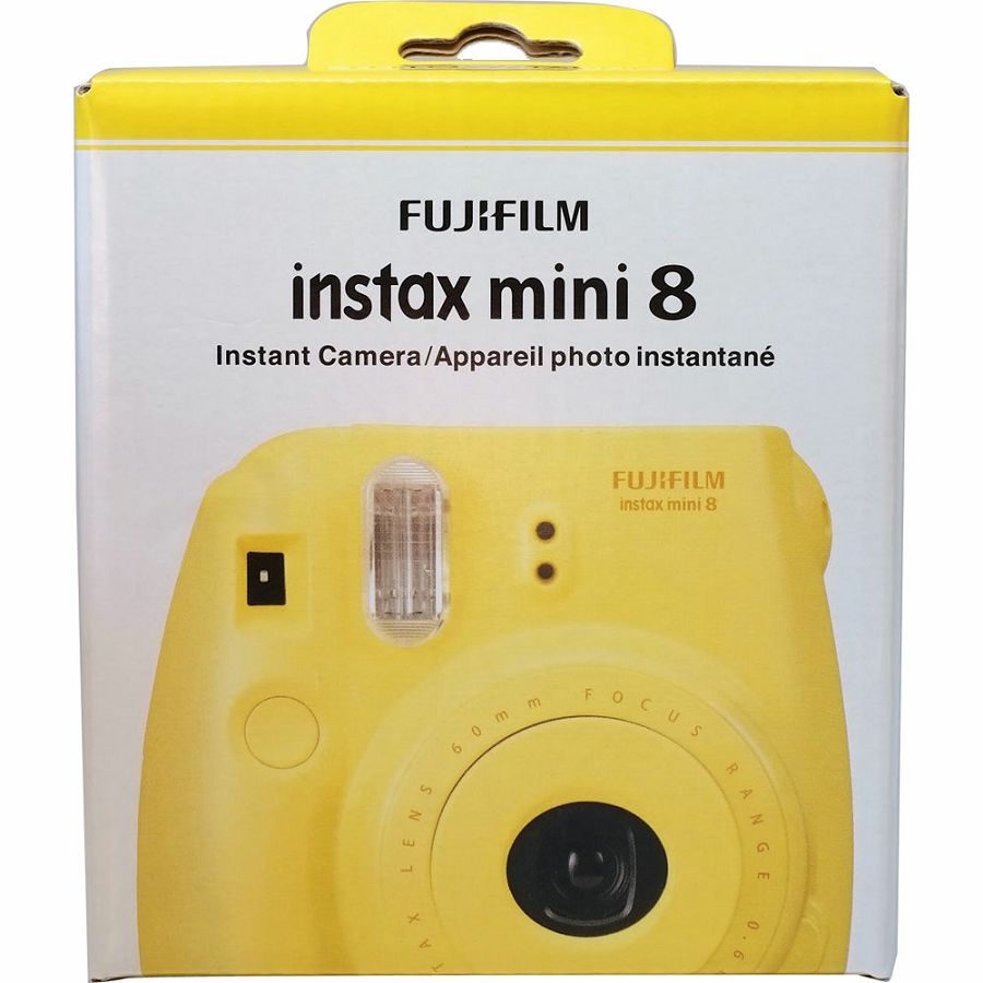Fuji Instax Mini 8 polaroid Fuji žuti yellow Instant Film Camera