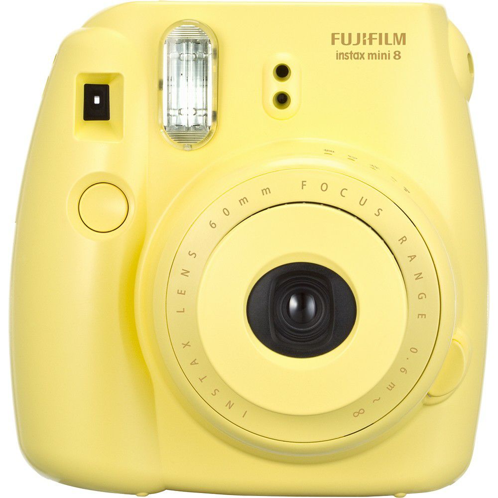 Fuji Instax Mini 8 polaroid Fuji žuti yellow Instant Film Camera