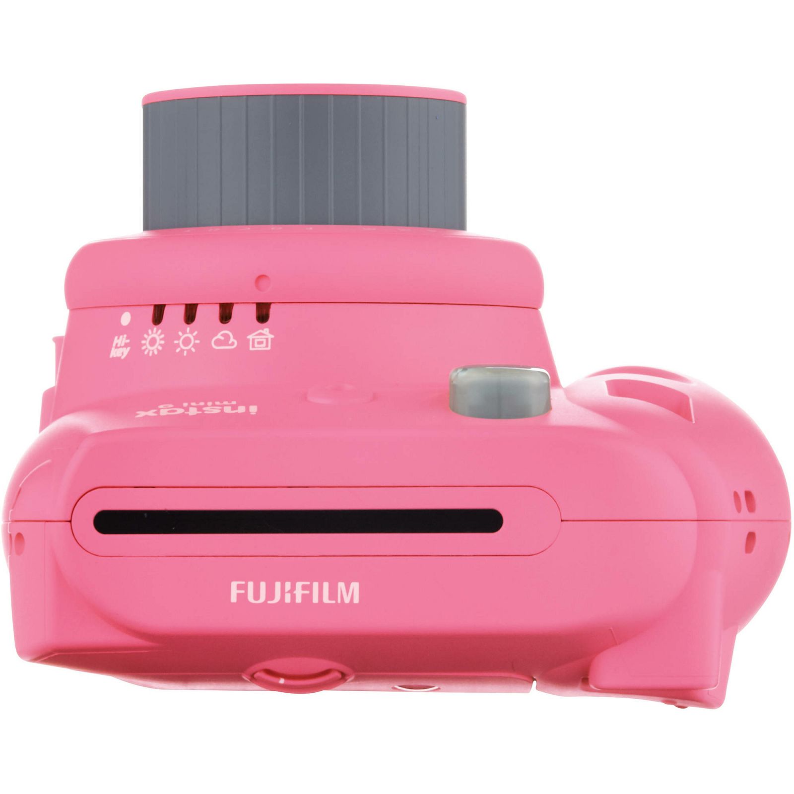 Fujifilm Instax Mini 9 Flamingo Pink rozi polaroid Fuji fotoaparat s trenutnim ispisom fotografije + Fujinon 60mm f/12.7 objektiv