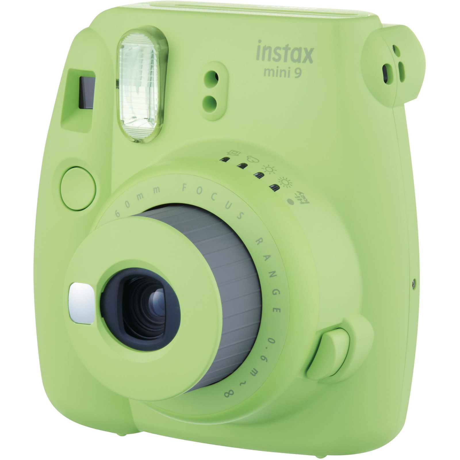 Fujifilm Instax Mini 9 Lime Green zeleni polaroid Fuji fotoaparat s trenutnim ispisom fotografije + Fujinon 60mm f/12.7 objektiv