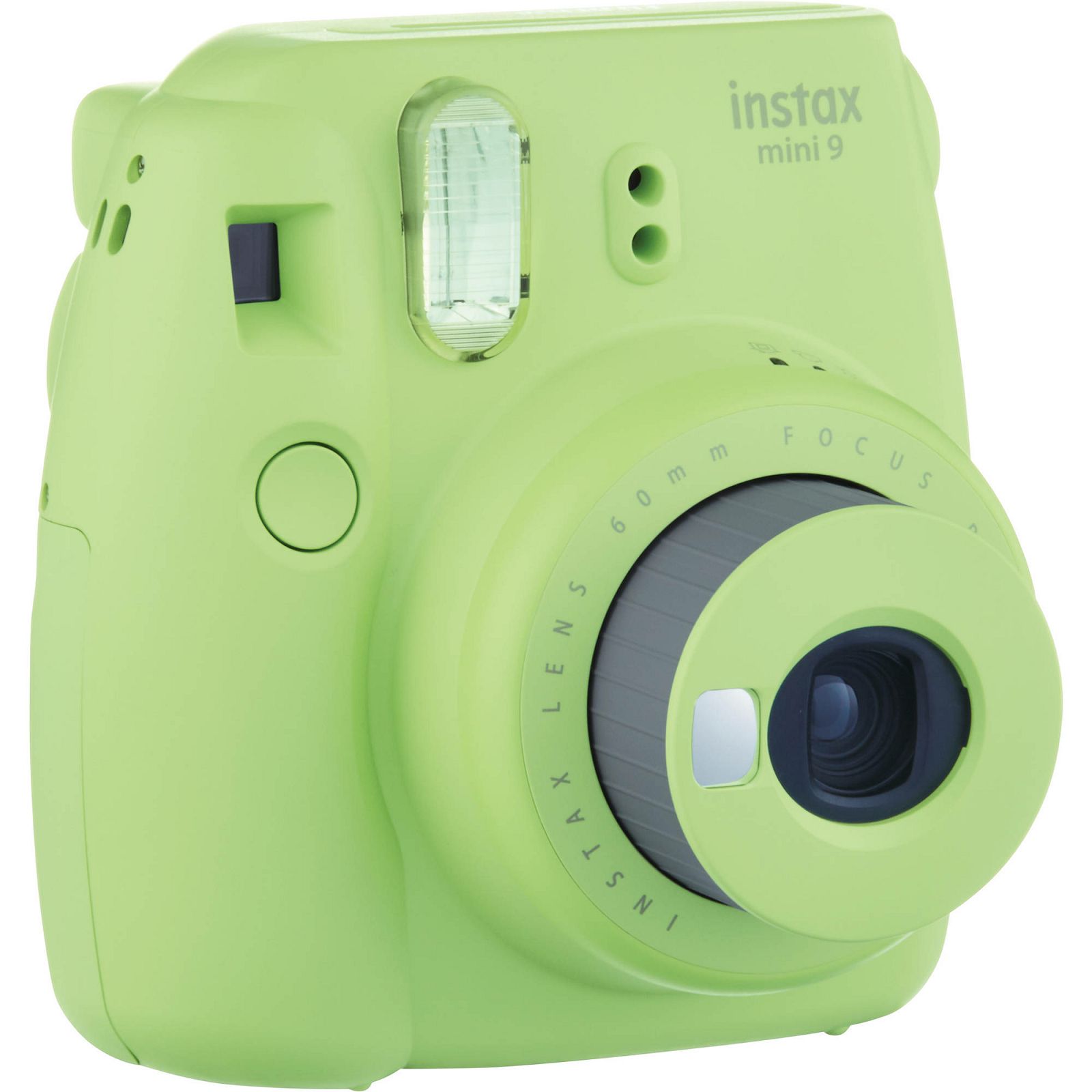 Fujifilm Instax Mini 9 Lime Green zeleni polaroid Fuji fotoaparat s trenutnim ispisom fotografije + Fujinon 60mm f/12.7 objektiv