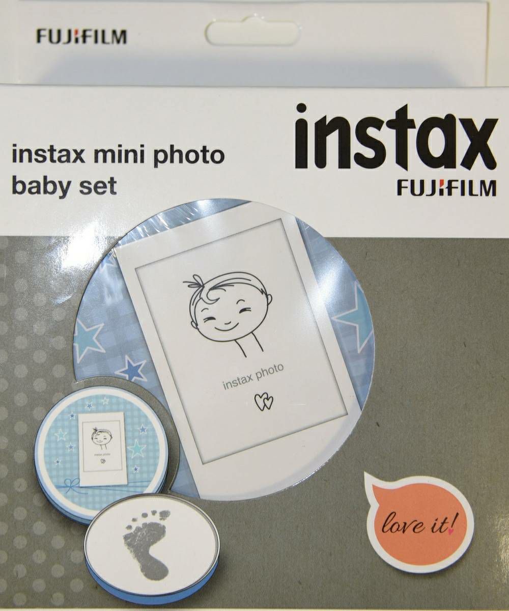 Fujifilm Instax Mini Baby Set blue including Modelling Clay