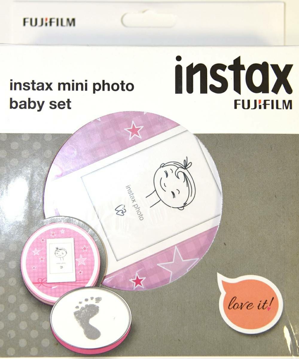 Fujifilm Instax Mini Baby Set pink including Modelling Clay