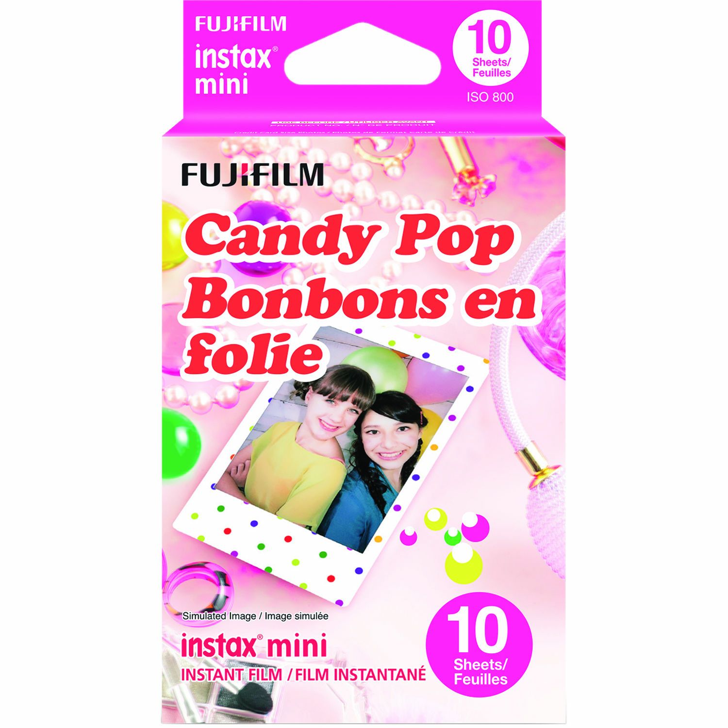 Fujifilm Instax Mini Film Candypop foto papir 10 listova (1x10) za Fuji instant polaroidni fotoaparat