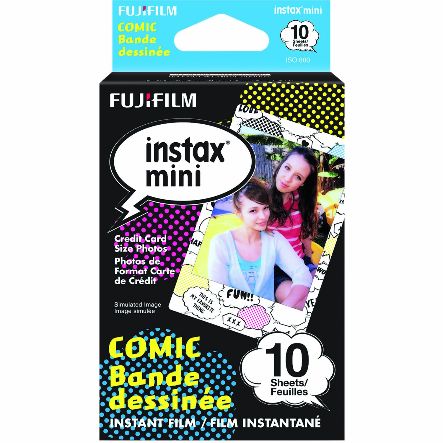 Fujifilm Instax Mini Film Comic foto papir 10 listova (1x10) za Fuji instant polaroidni fotoaparat